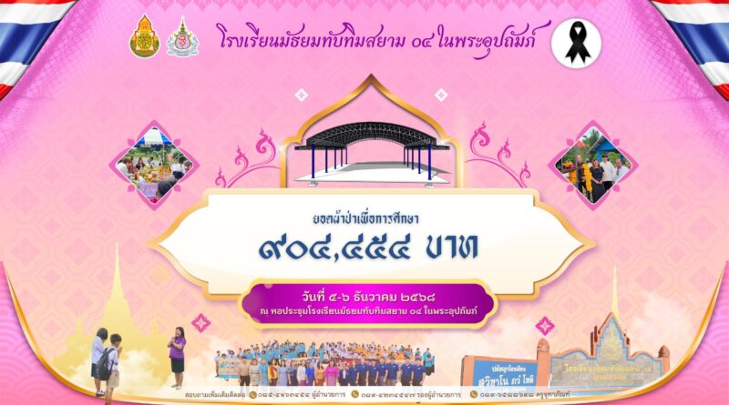 แจ้งยอดผ้าป่าฯ