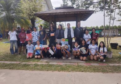 ผู้บริหารลงพื้นที่ตรวจเยี่ยมนักเรียน