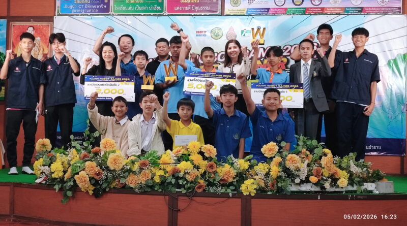 แชมป์การแข่งขันหุ่นยนต์ Warin Robot Games 2026